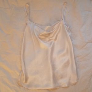 Sold*** White Silk Camisole